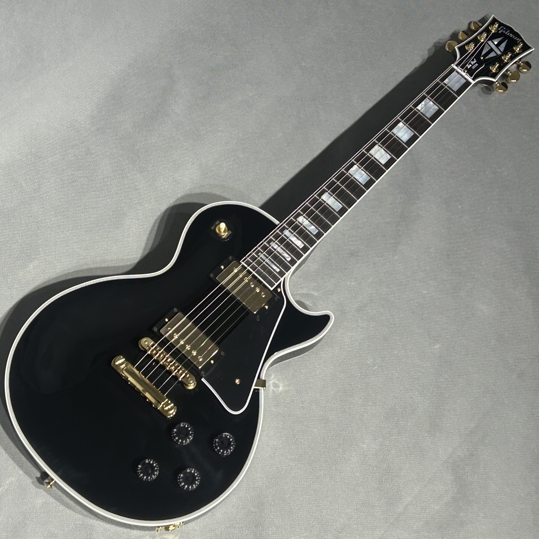 Sword Les Paul custom Ebony 約4.0kg Gibson Les Paul Custom Ebony Fingerboard Gloss【約4.7kg】S/N CS