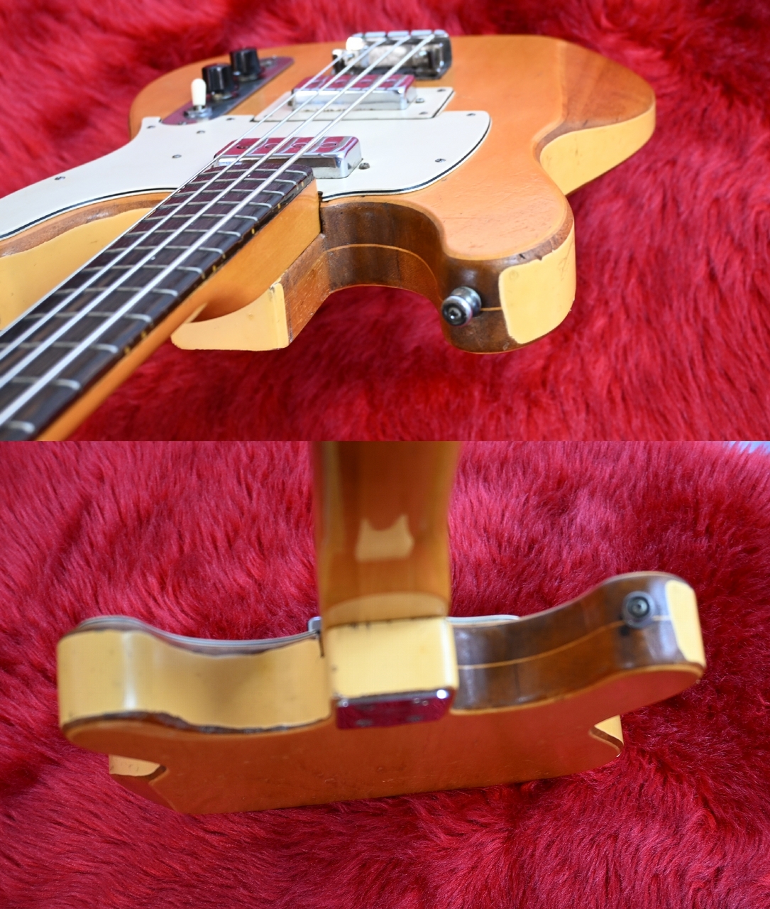 Teisco Burns Vintage Short Scale Bass 1960s MIJ Modified