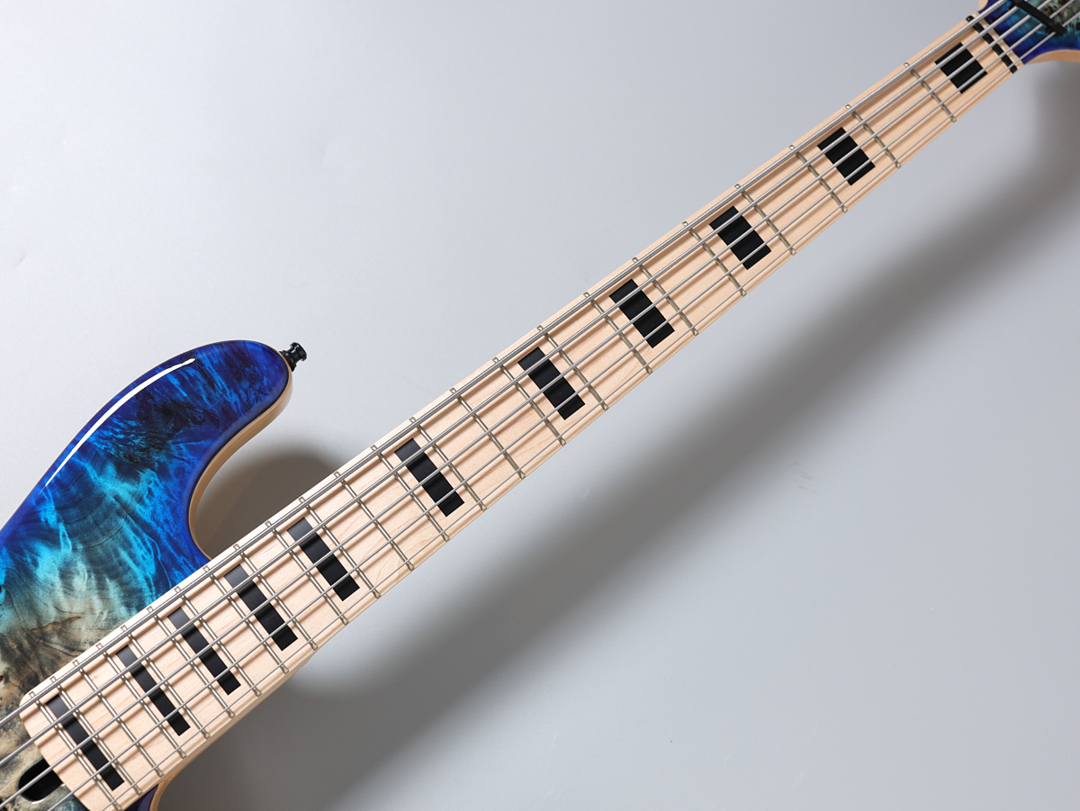 Mayones / Jabba Custom EP 5st 5弦ベース　青 MAYONES Jabba Custom EP 5st Trans Jeans Black 3 Tone Blue Burst