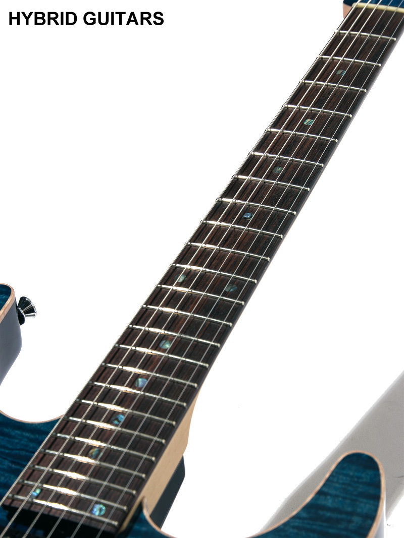 T's Guitars DST-Pro 24 Flame Top Arctic Blue 2020（中古）【楽器