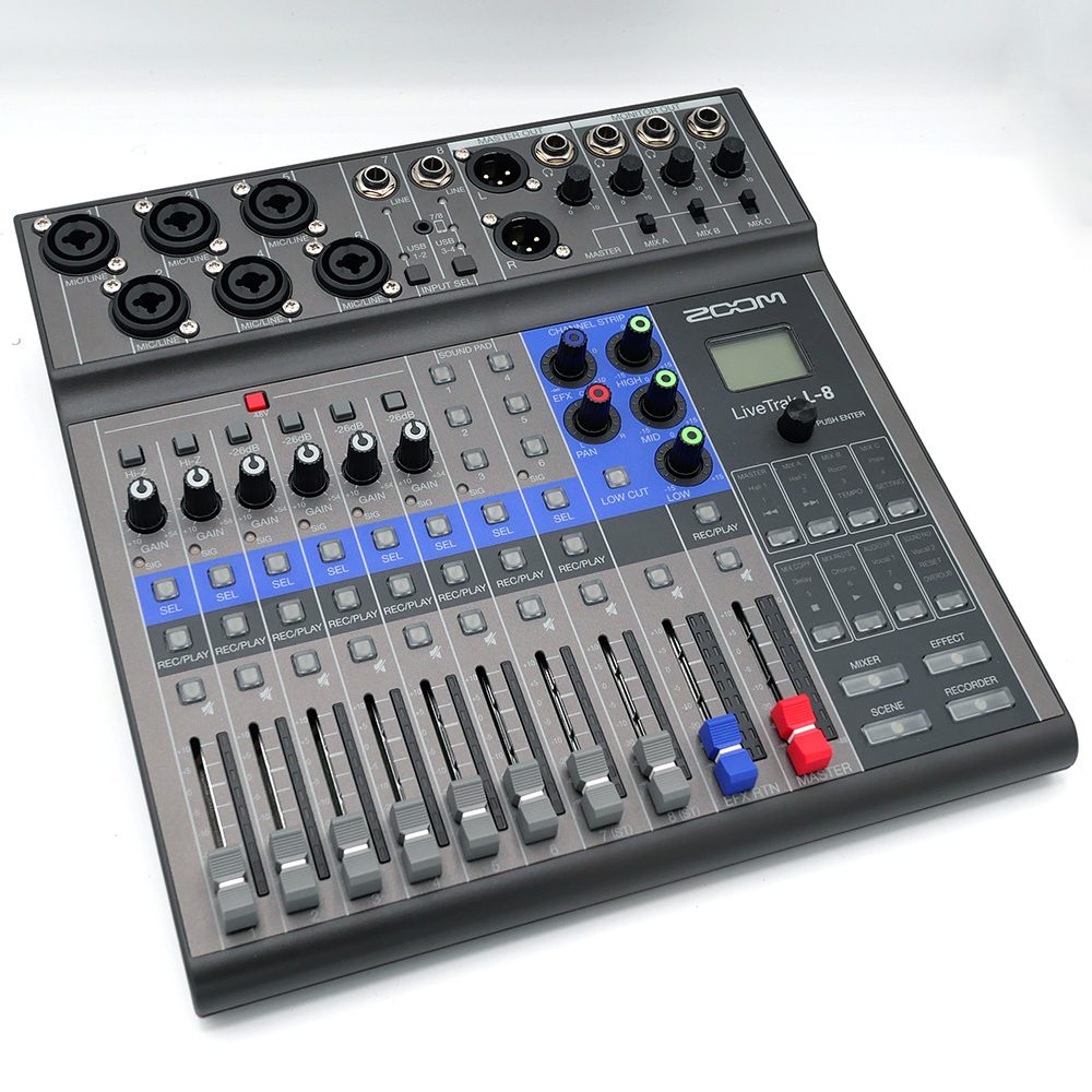 ZOOM LiveTrak L-8(中古)【楽器検索デジマート】 ZOOM LiveTrak L-8(中古)【楽器検索デジマート】
