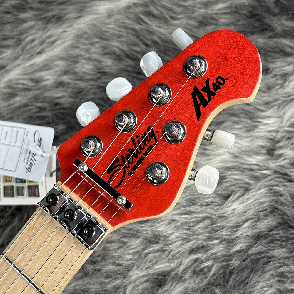 Sterling by MUSIC MAN AX40 Trans Red（新品/送料無料）【楽器検索