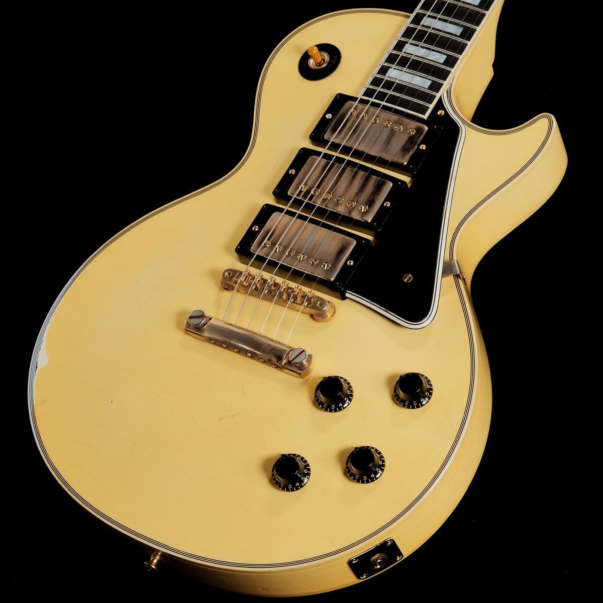 Gibson Custom Shop Murphy Lab 1957 Les Paul Custom 3pu Heavy