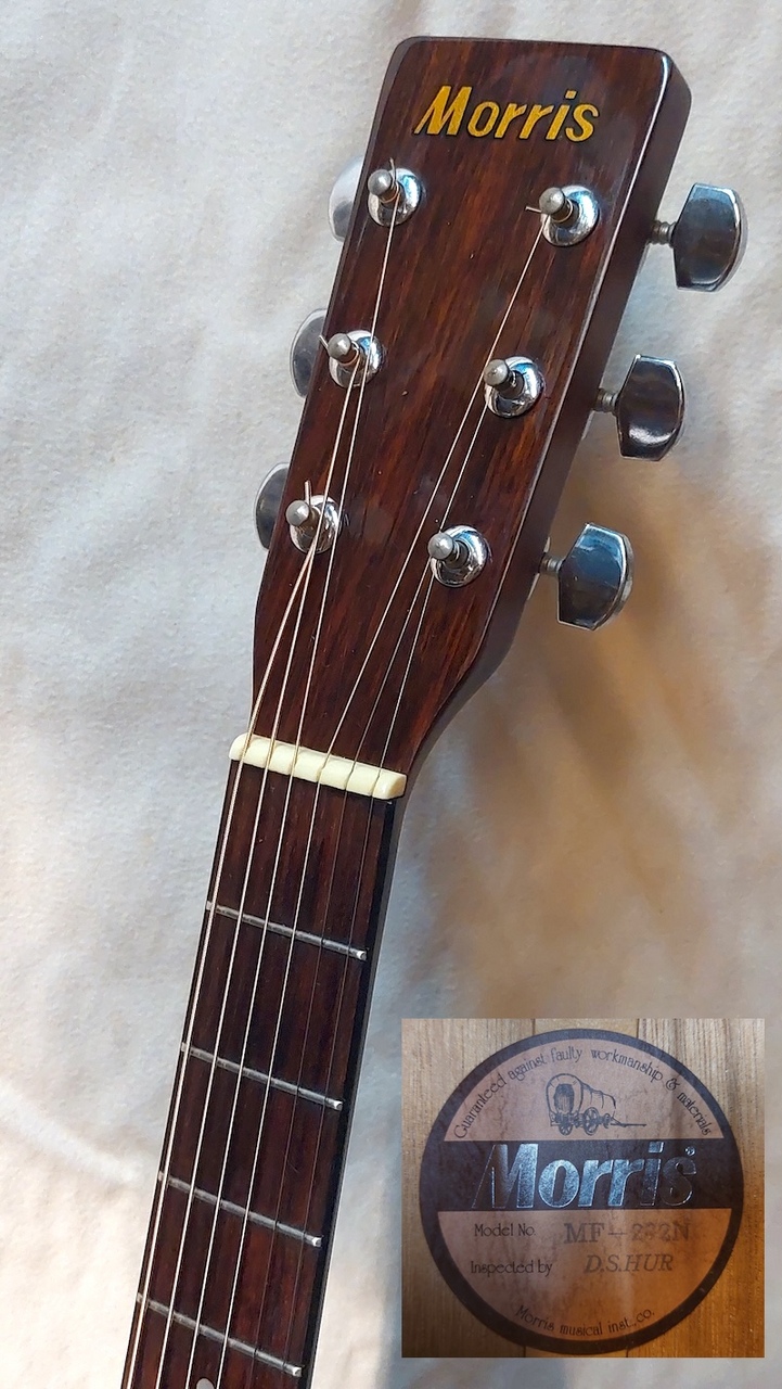 Morris アコースティックギター MF-202TS Morris アコースティックギター MF-202TS 2026年最新】MORRIS MF-202の