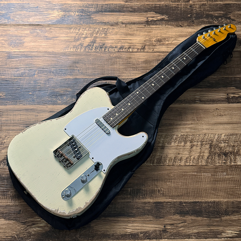 MJTボディ　ALLPARTSネック　テレキャスター NO BRAND MJT Body & ALLPARTS Neck Telecaster with Cream T Pickups