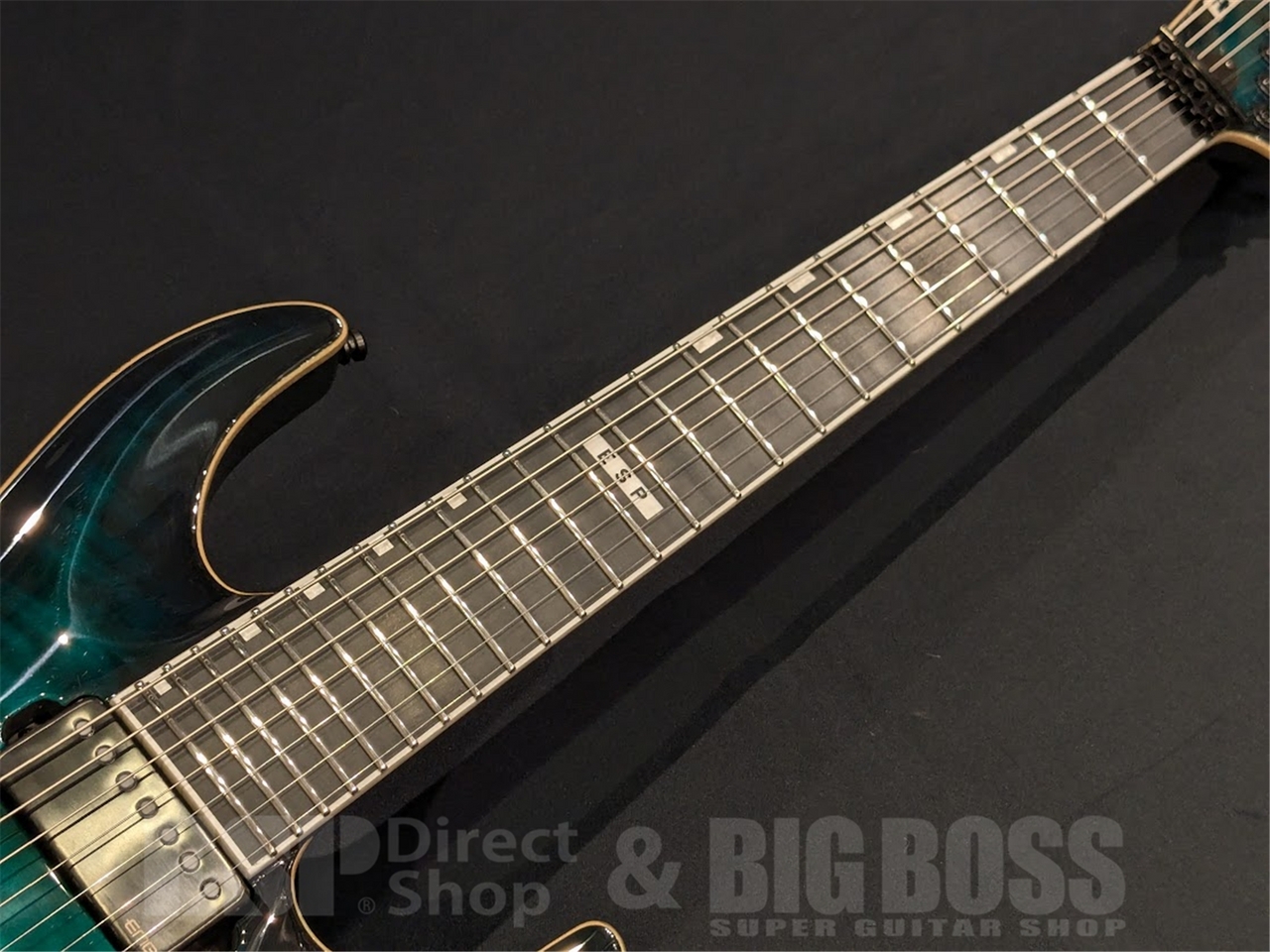 E-II HORIZON FR-7 QM / Black Turquoise Burst （新品/送料無料