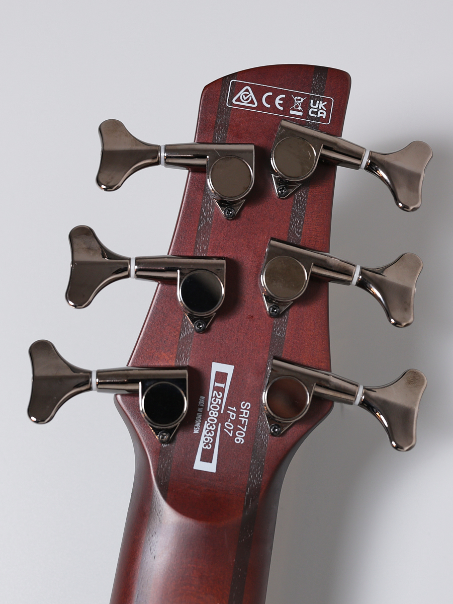 【最終値下げ】Ibanez SRF706-BBF 6弦フレットレスベース Ibanez SRF706 / BBF【6弦フレットレス】【重量3.84kg】【USED】（中古