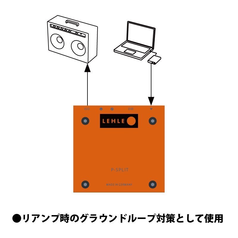 Lehle P-SPLIT III（新品）【楽器検索デジマート】