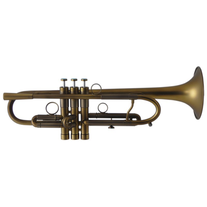 Brasspire トランペット マットゴールド - 管楽器
