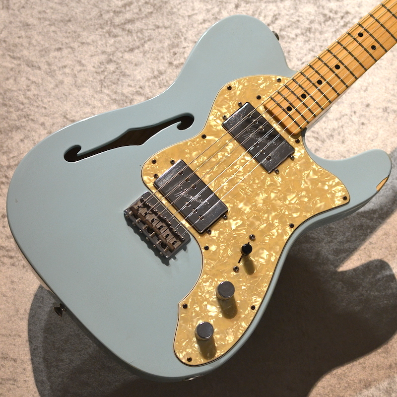 Fender 【塗装割れ特価】FSR 72 Telecaster Thinline Daphne Blue 【3.15kg】【2002年製 中古】（中古）【楽器検索デジマート】