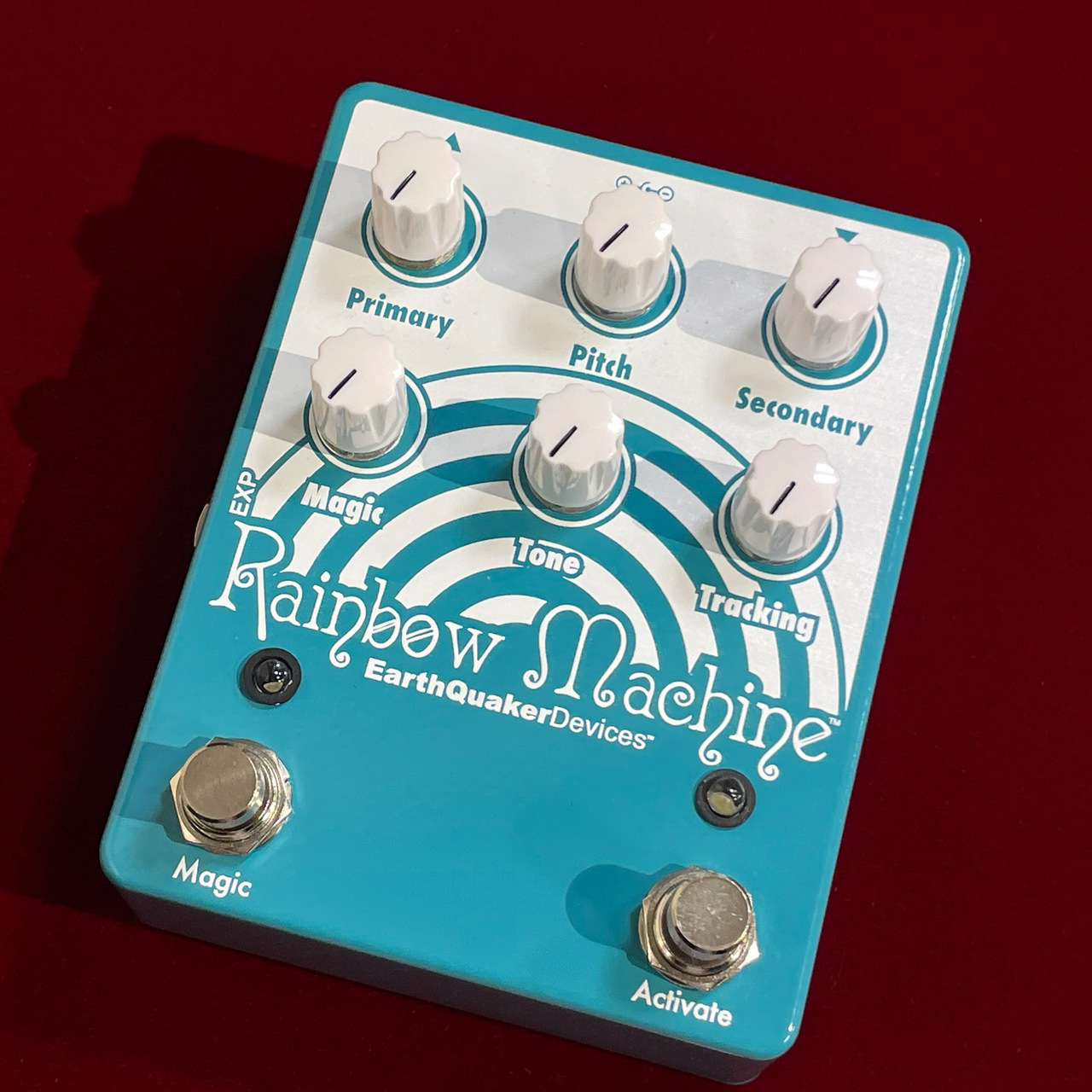 EarthQuaker Devices Rainbow Machine Teal White 【限定カラー大特価