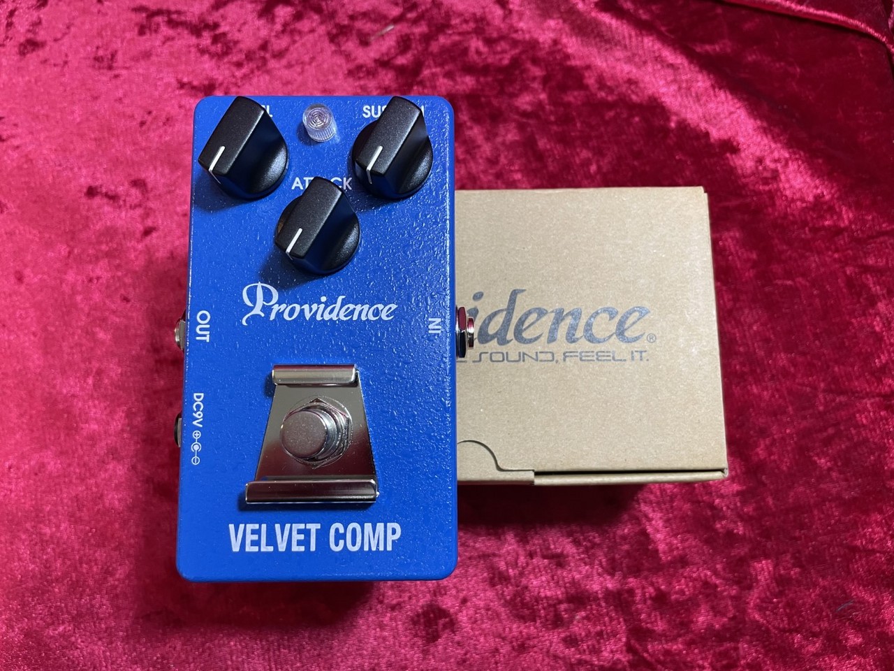 限定販売[良品] Providence VLC-1 / VELVET COMP 自然な効果で原音を変化させず音の粒を整えることが可能！ [OI015] コンプレッサー