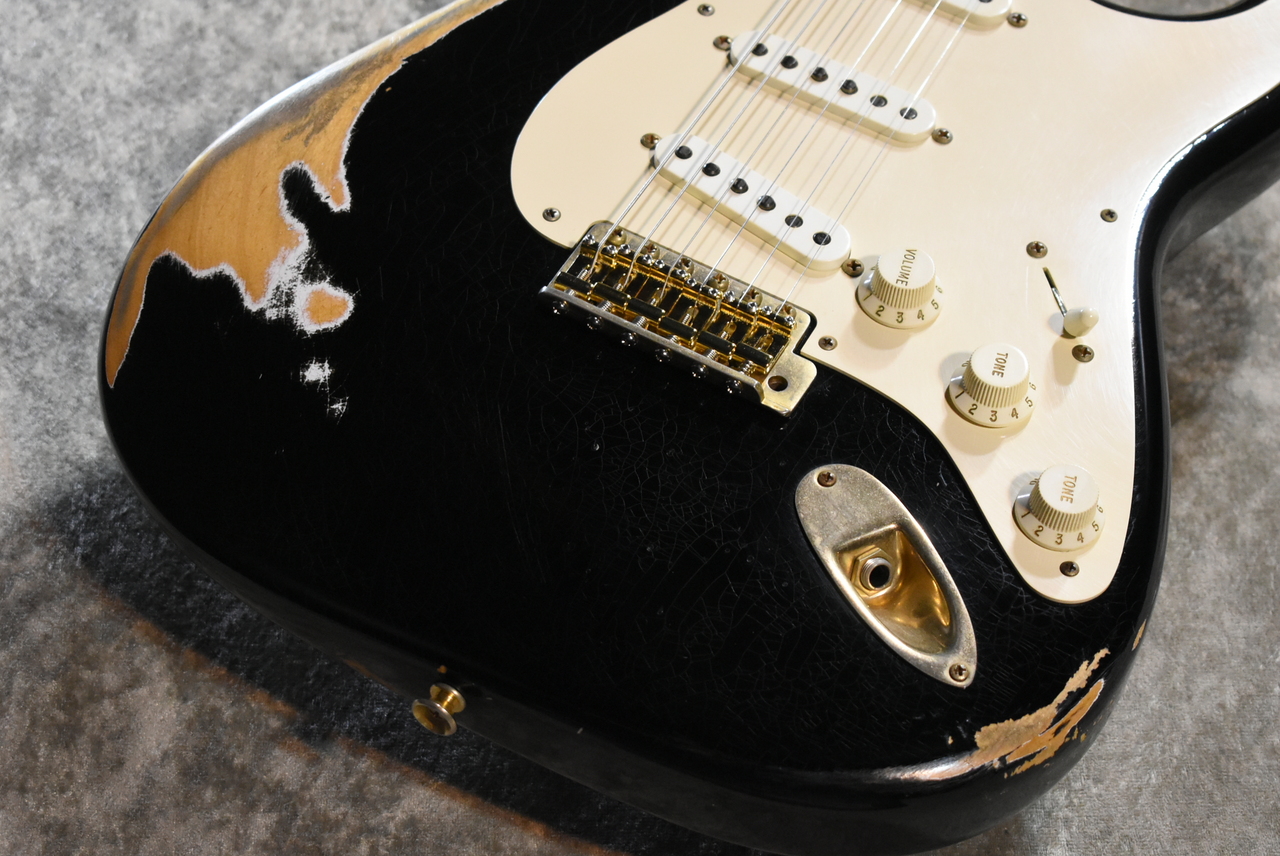 Fender Custom Shop 1959 Stratocaster Relic 1pc Birdseye Maple Neck Black【2012 USED/경량 3.32kg】【월말 특가】 사진 9