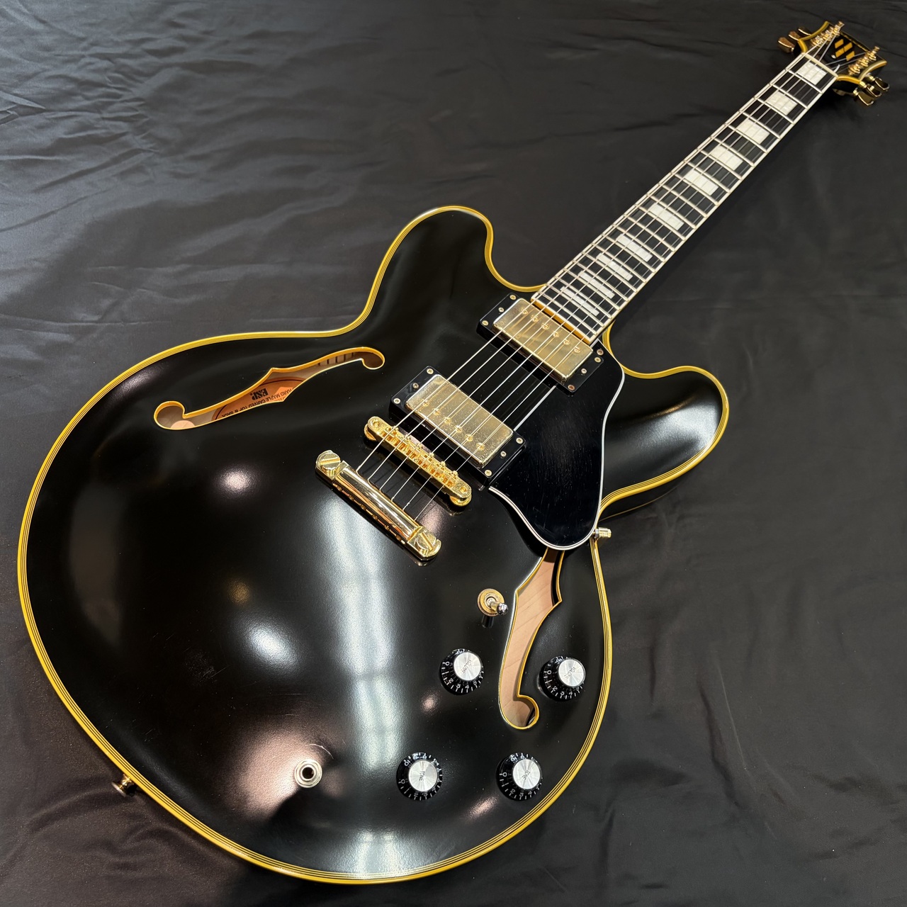 EDWARDS E-SA-CTM/Black (エドワーズ セミアコ)（中古）【楽器検索