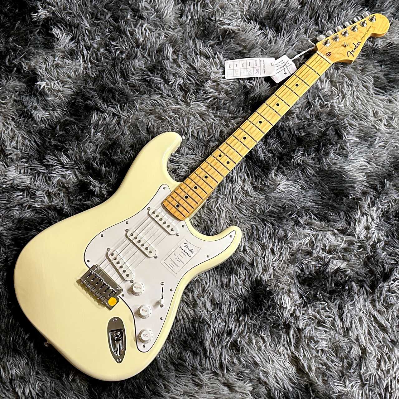Fender Standard Stratocaster Olympic White / Maple【WINTER