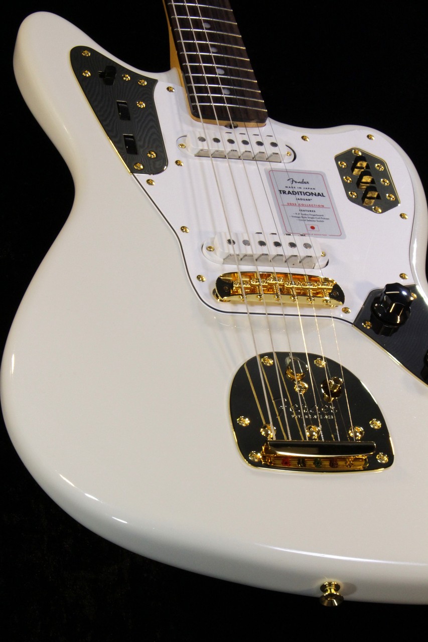 Fender MIJ Traditional 2025 Collection '60s Jaguar White Pearl