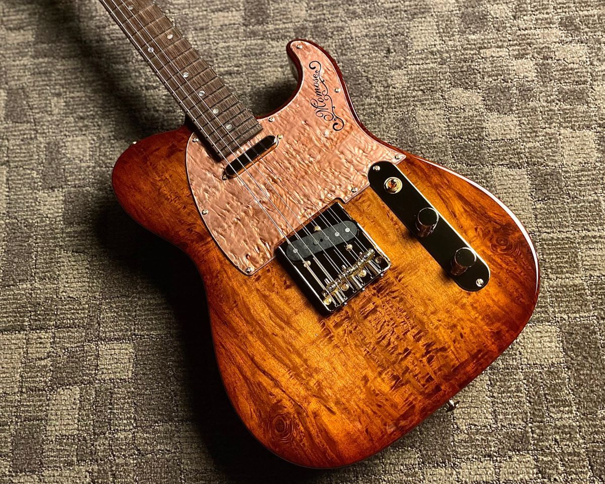 momose MT-EXOTIC MAPLE SP'23/WG Brown Burst Exotic Maple Top Wenge
