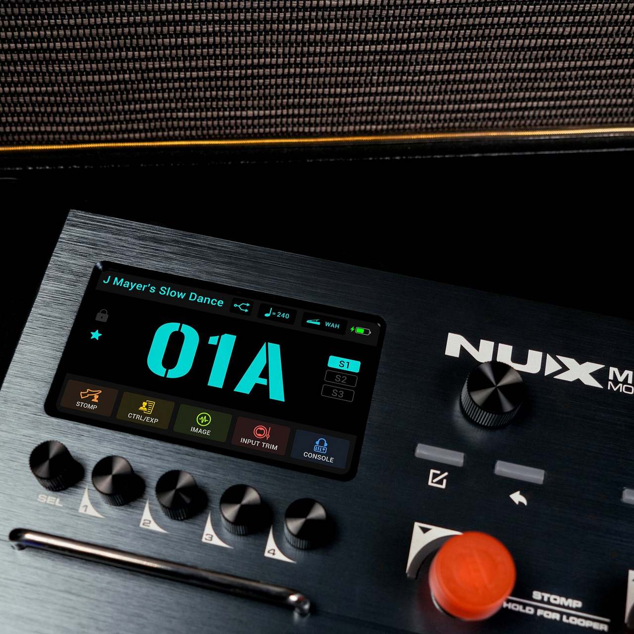 nu-x MG-50Li Modeler & Profiler Shadow Mist マルチエフェクター