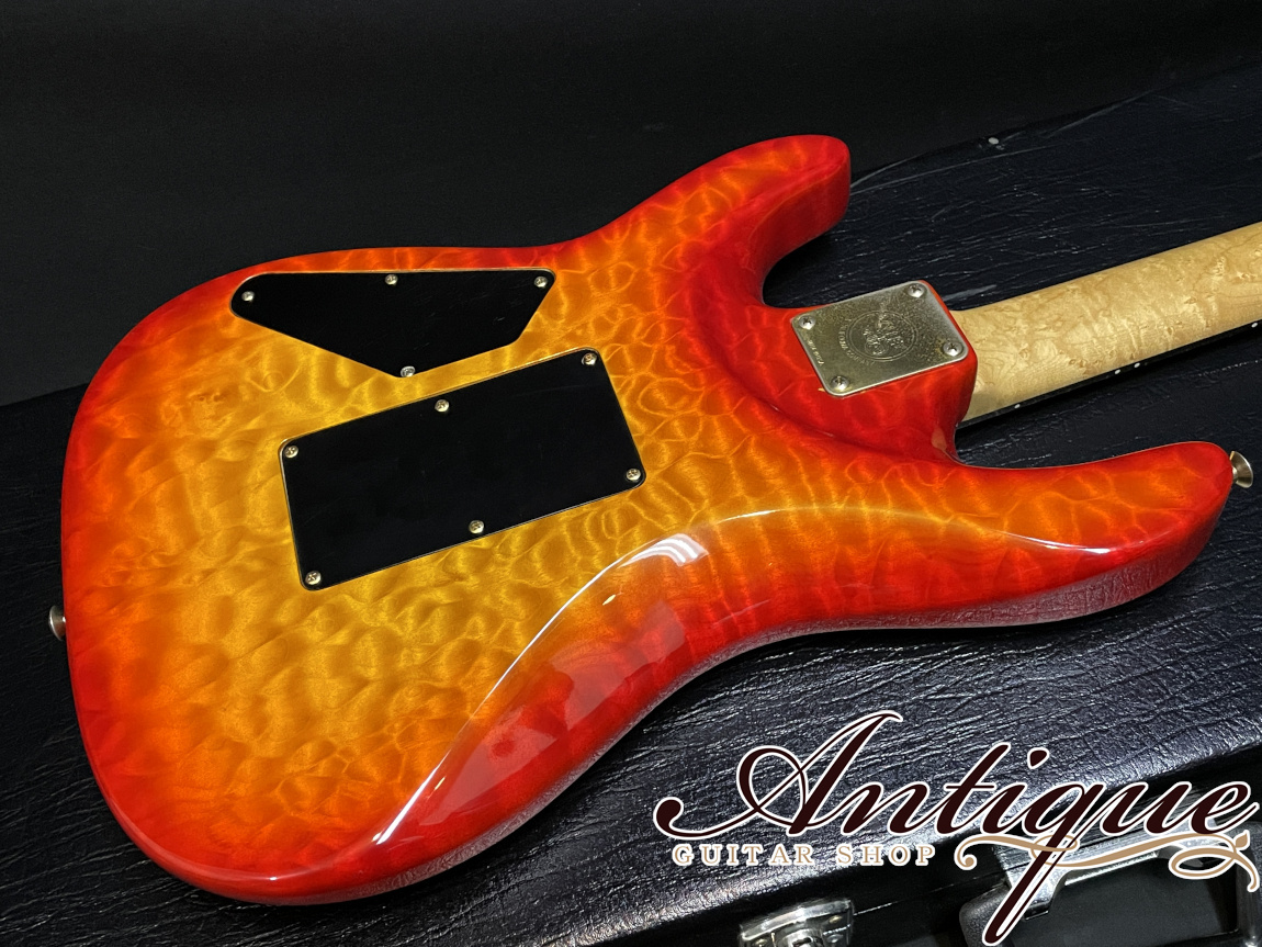 Valley Arts Custom Pro USA 1996 Fireburst M-Head w/1P Quilt Body  /Flameu0026Birdseye Neck/ FRT 22F Steve Lukather（中古）【楽器検索デジマート】