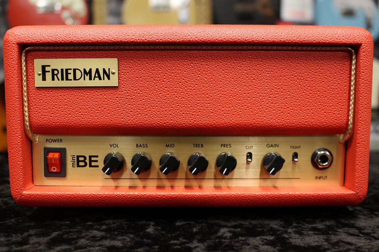 Friedman BE-Mini Head Custom Color ～Red Tolex～  【送料無料】【限定カラー】（新品/送料無料）【楽器検索デジマート】