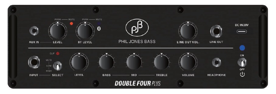 Phil Jones Bass(PJB) Double Four Plus【限定】Tweed（新品/送料無料