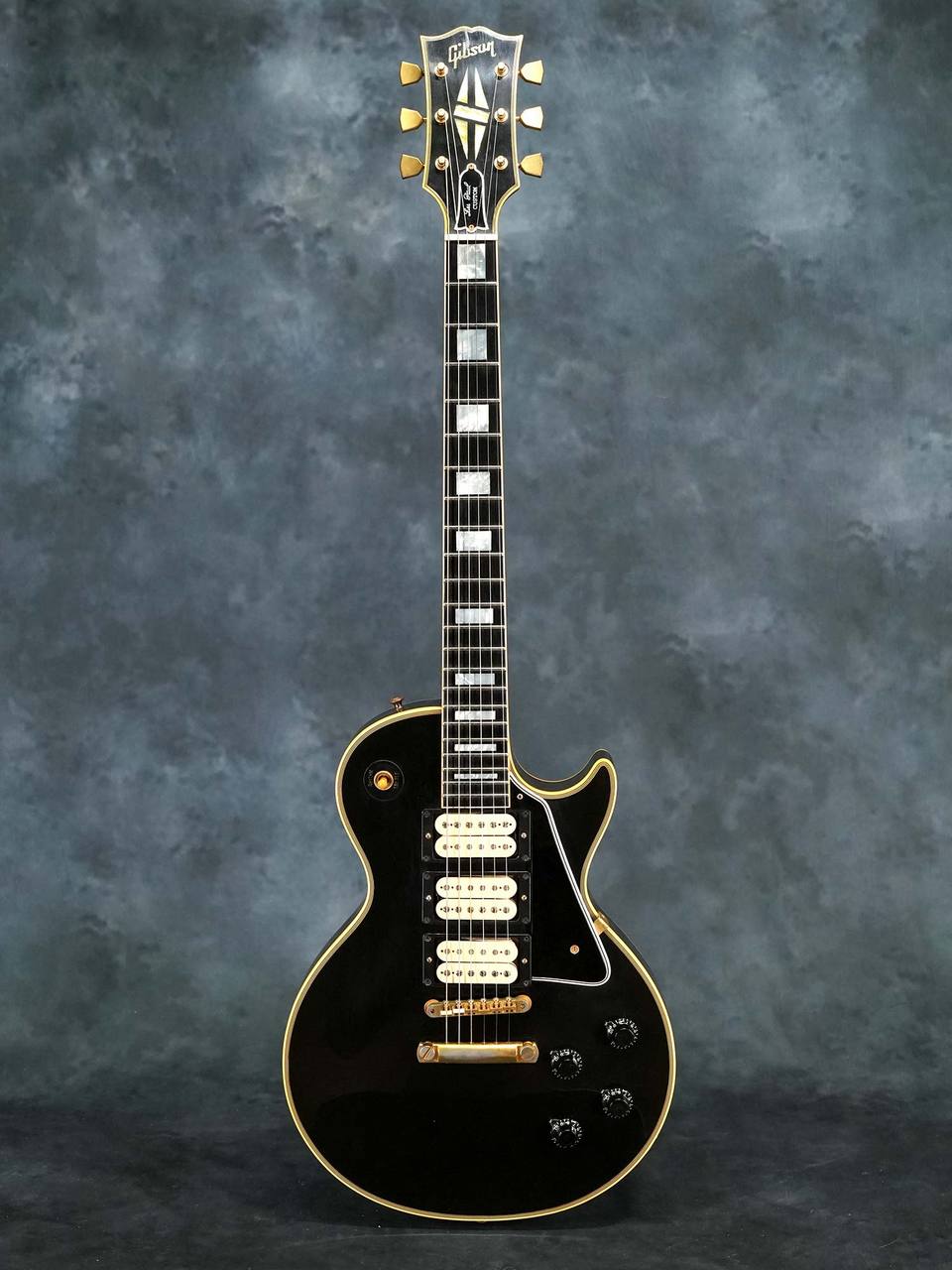 Gibson Custom Shop 1957 Les Paul Custom 3-Pickups Ebony VOS