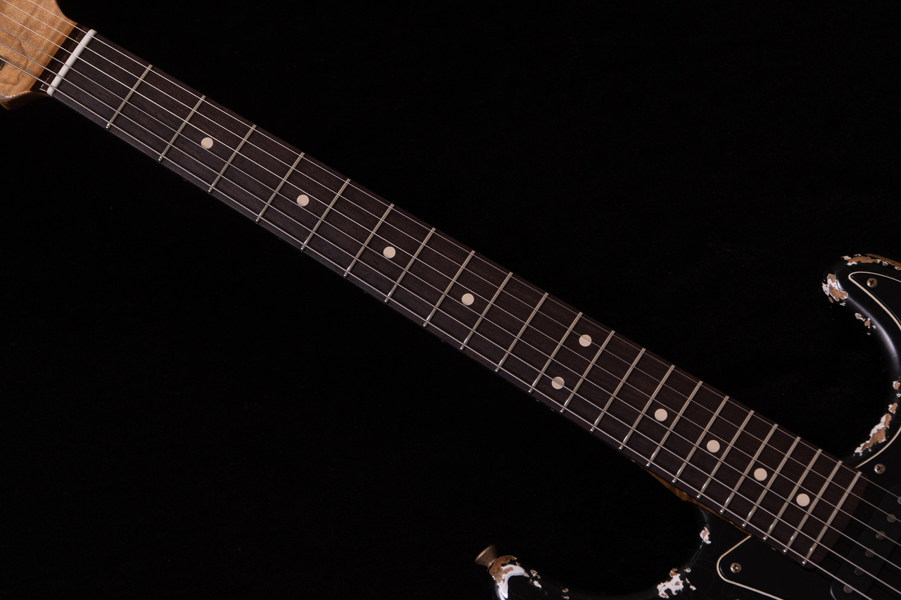 Xotic XSC-2 Black over Silver Heavy Aged 3.3kg #4161【TONIQ横浜