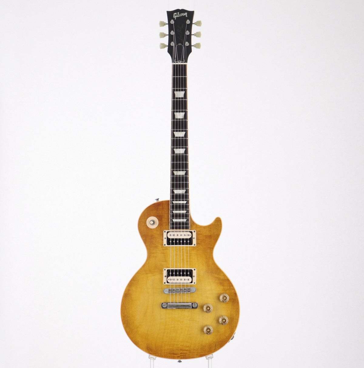 045　貴重　ヴィンテージGibsonバスチケット 10ロール Gibson 50s Les Paul Standard Faded Honey Burst 2005年製【3.98kg
