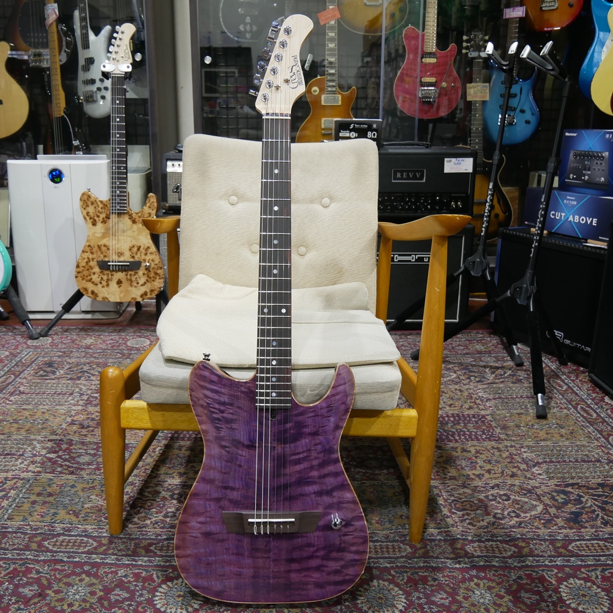 Crews Maniac Sound Six Nylon / Flame Maple Top / Purple