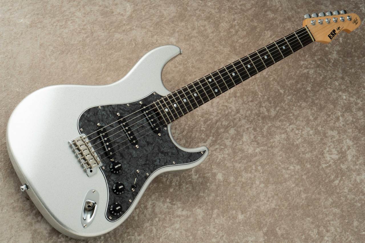 ESP SNAPPER Ohmura Custom -Royal Silver- #E8980242 【直筆サイン