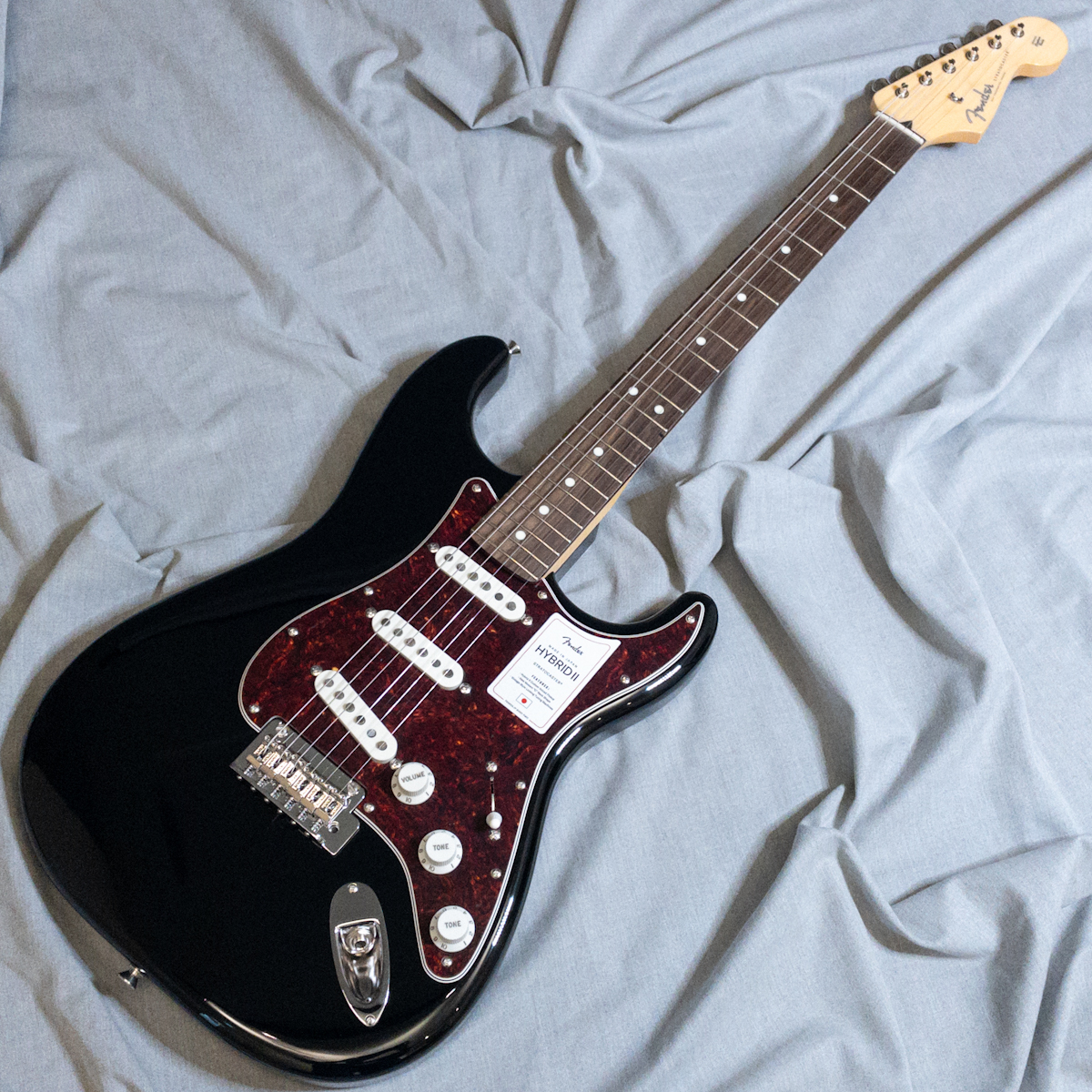 Fender Made in Japan Hybrid II Stratocaster RW BLK (Black)（新品