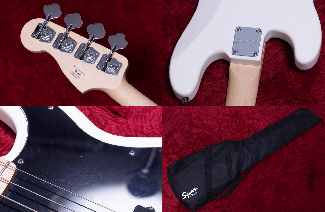 Squier by Fender Affinity Precision Bass PJ Olympic White 3.935kg