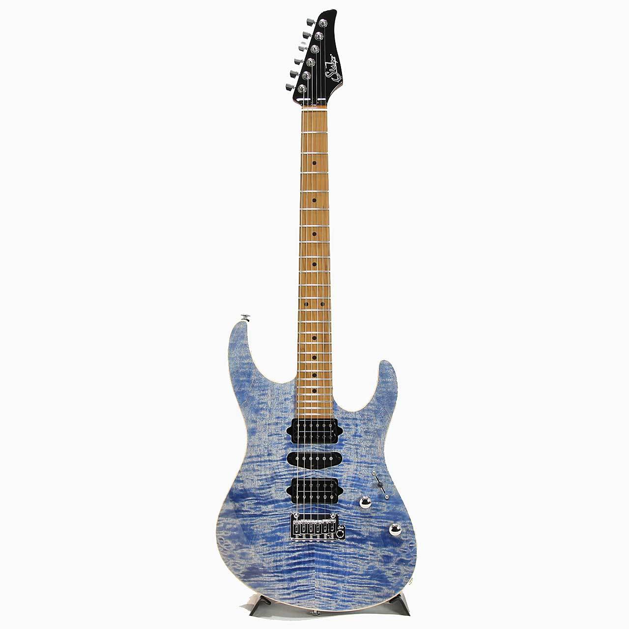 Suhr Modern Plus / Roasted Maple / Trans Blue Denim（新品/送料無料