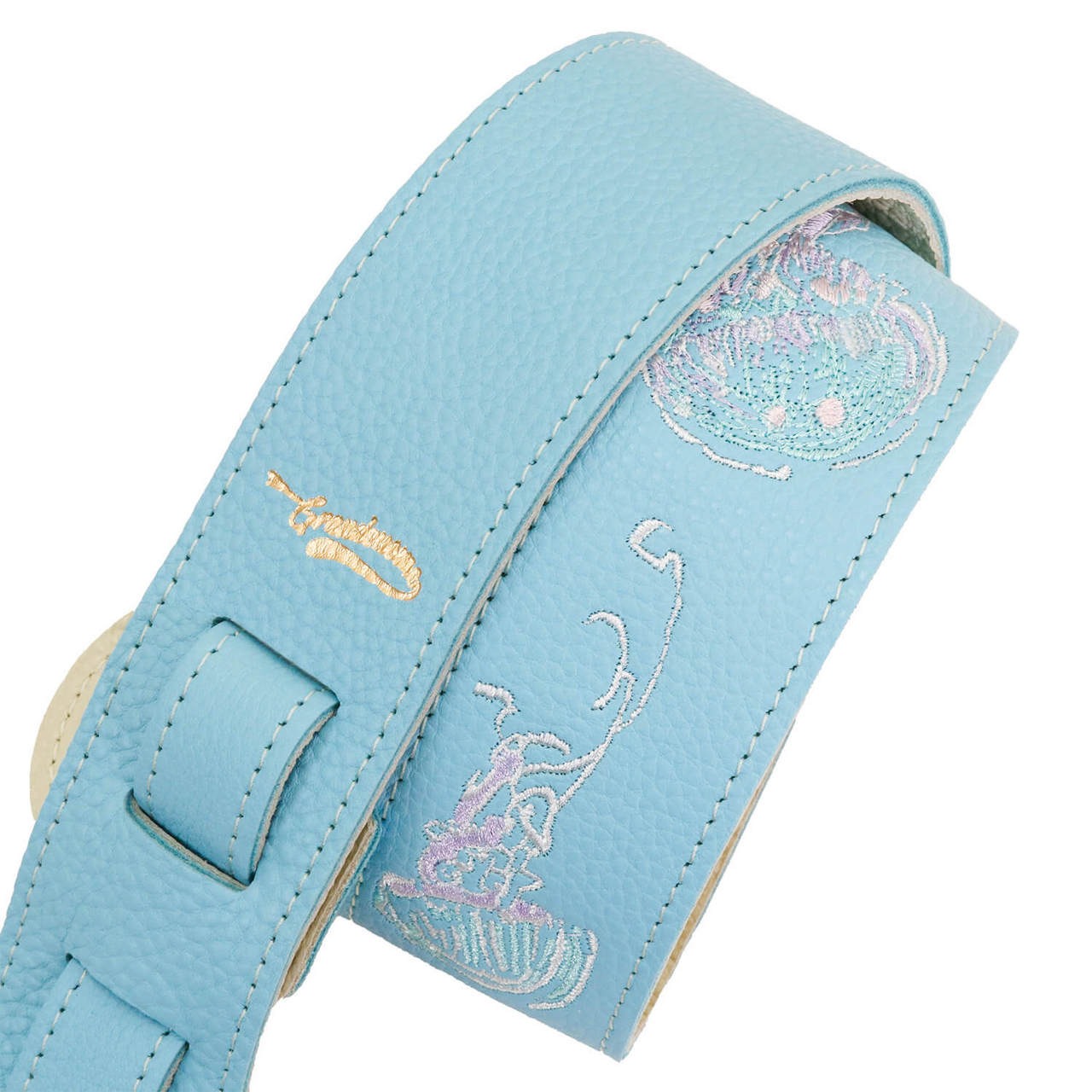 Grande uomo JELLYFISH LIGHT BLUE【レザーストラップ】【クラゲ