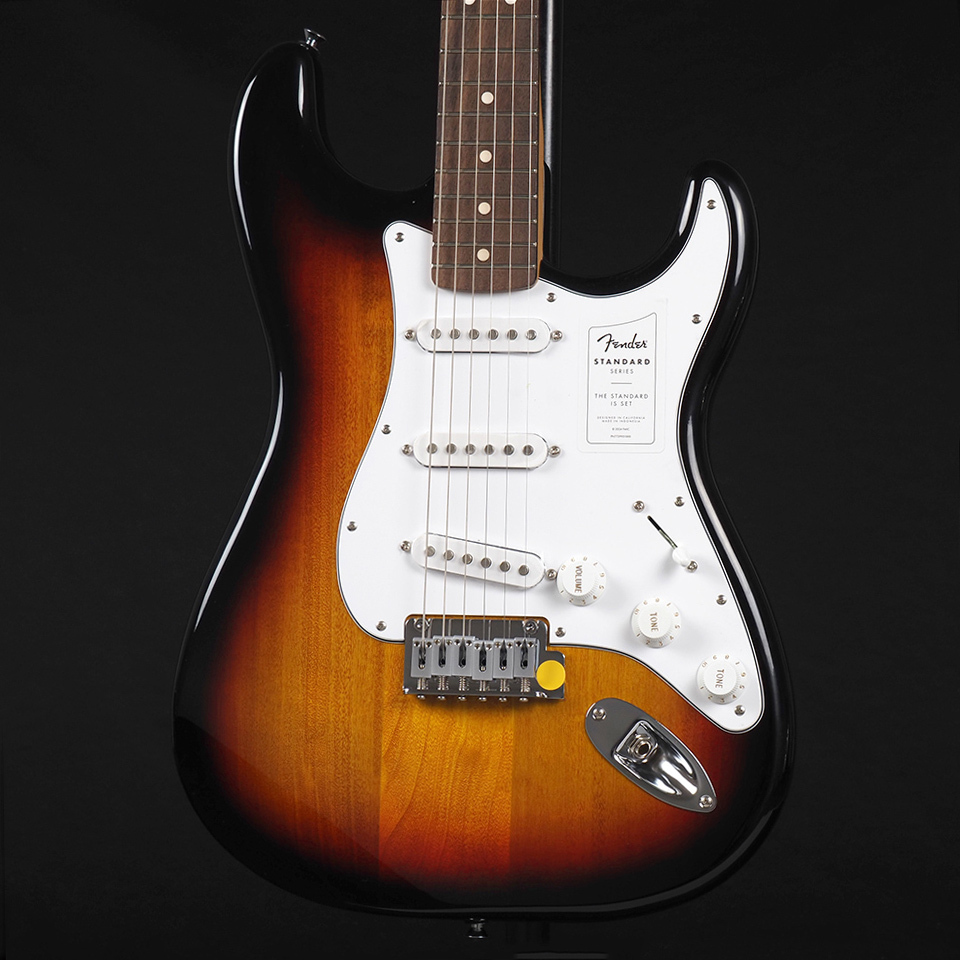 Fender Standard Stratocaster Laurel Fingerboard White Pickguard ~3