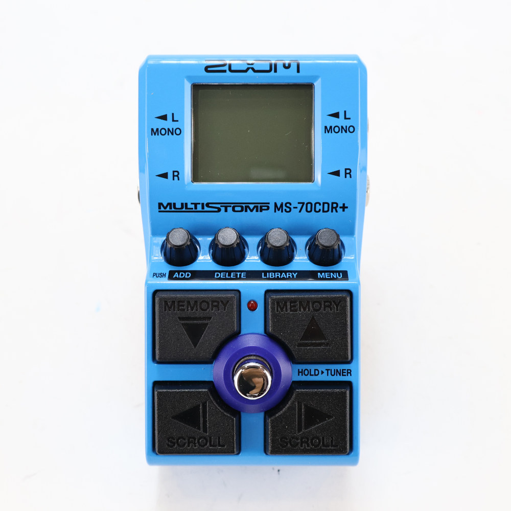 ZOOM MS-70CDR ギターエフェクター 本体のみ 【公式通販】