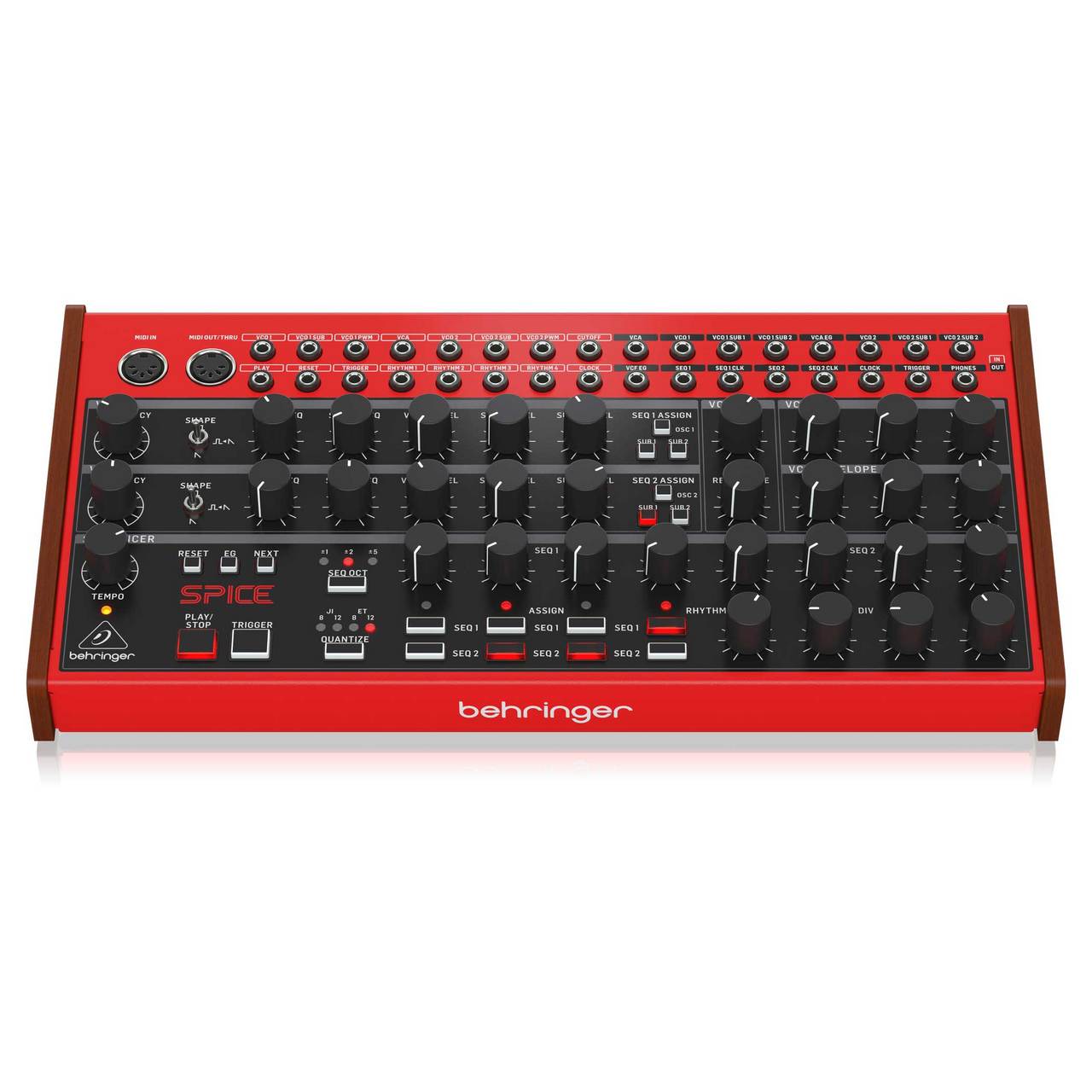 Behringer SPICE アナログシンセサイザー Behringer SPICE | アナログセミモジュラーポリリズム