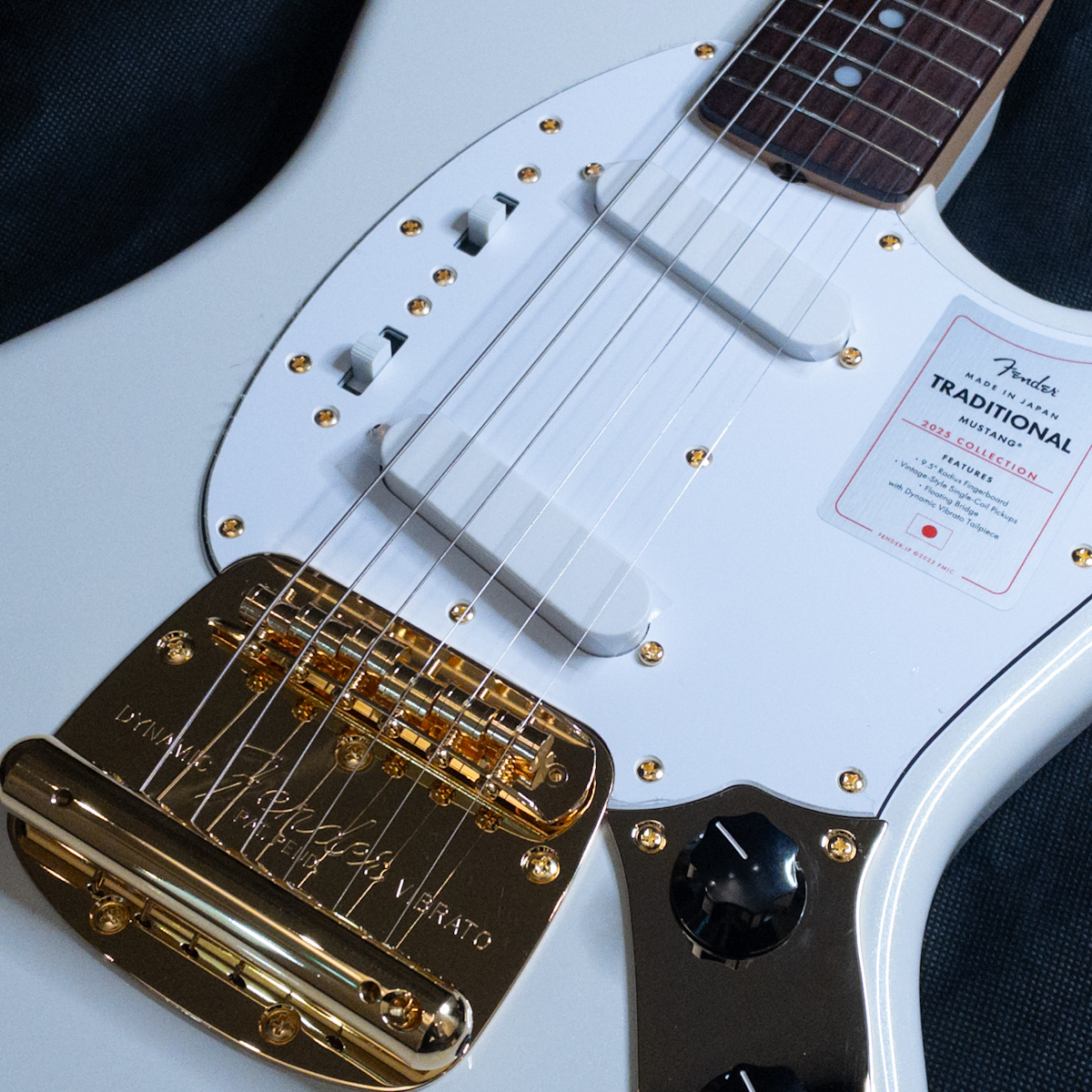 Fender Traditional 2025 Collection '60s Mustang RW WPL(White Pearl
