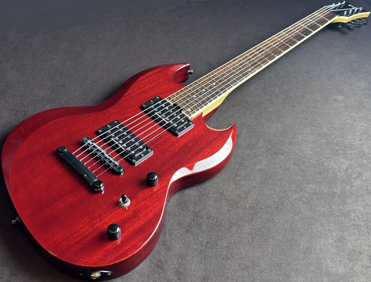 ギター ESP VIPER SL7 ESP VIPER SL7 ESP VP-SL7/See Through Red