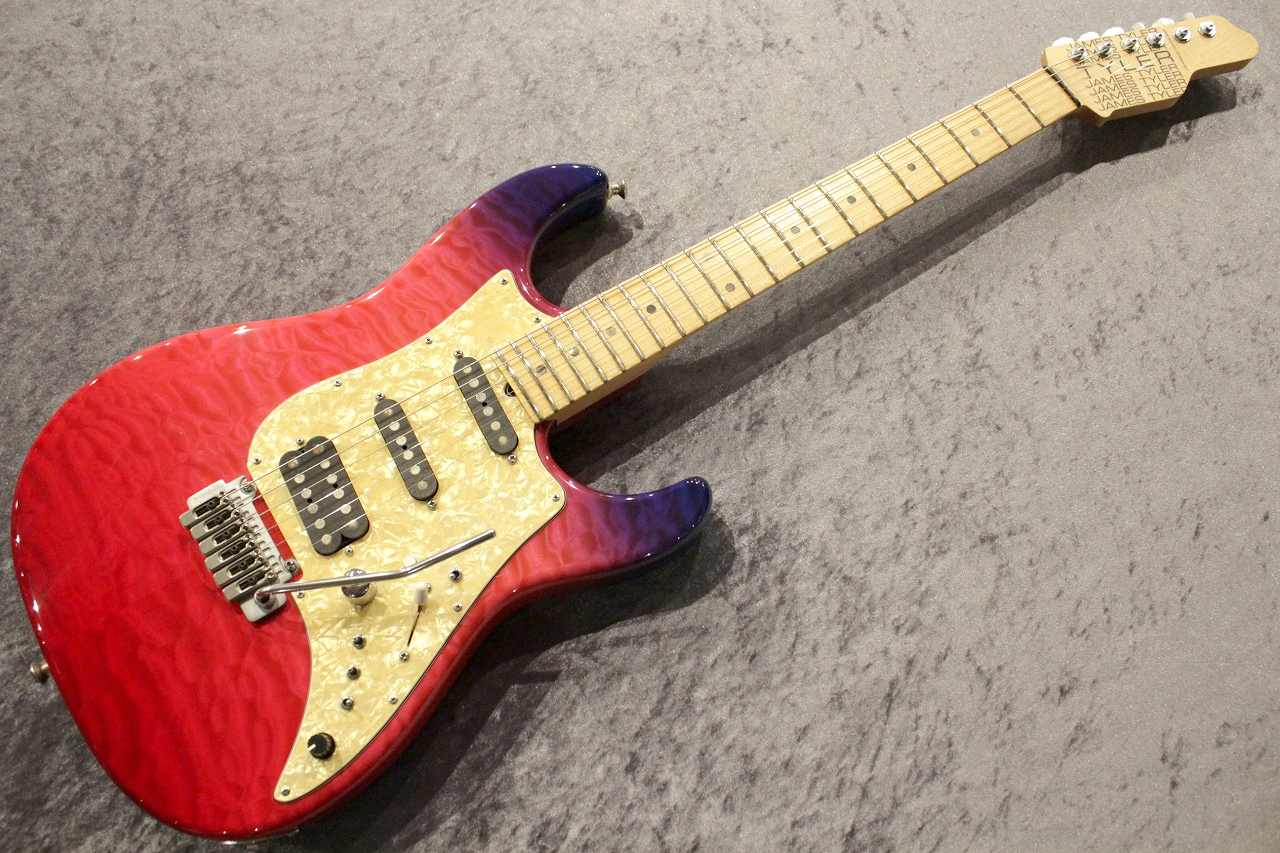 ★希少★極美キルテッドメイプル★美ココボロ★Jim Baxter★カスタムキュー James Tyler USA Studio Elite Quilted Maple Top/Mamuyo Back