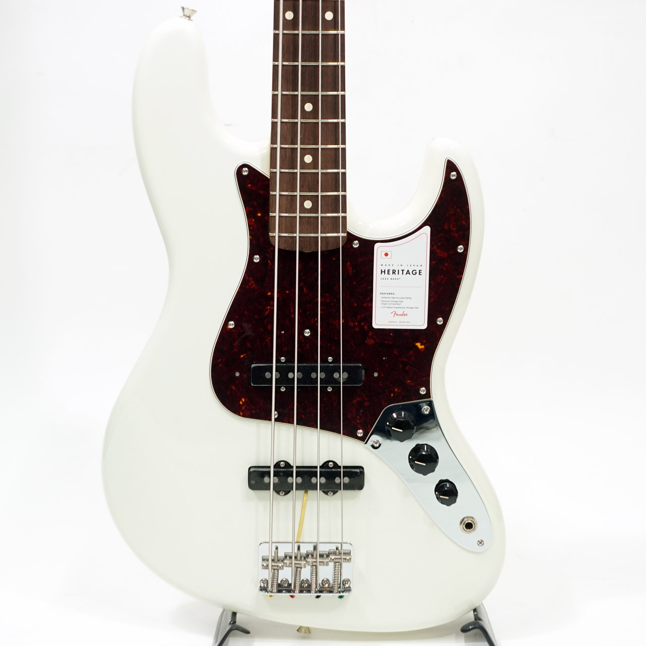 Fender Made in Japan Heritage 60s Jazz Bass / Olympic White（新品