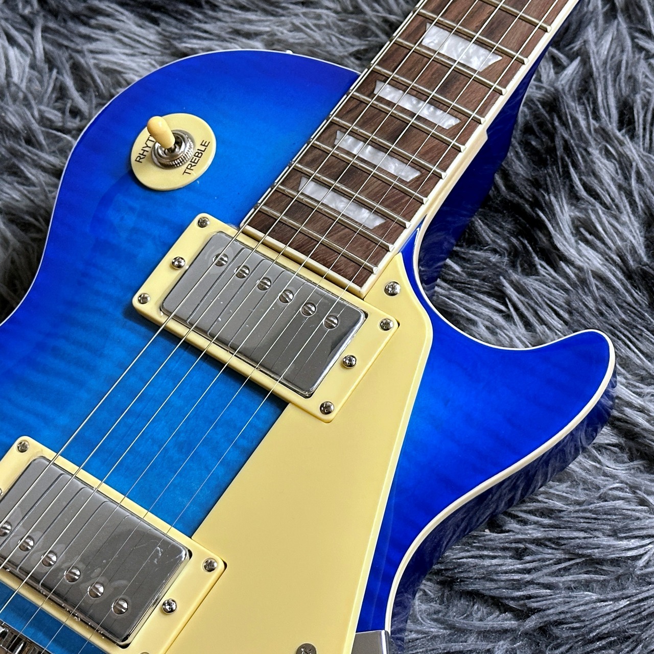 BLITZ by ARIA BLP-450 SBL (See-through Blue)【レスポール