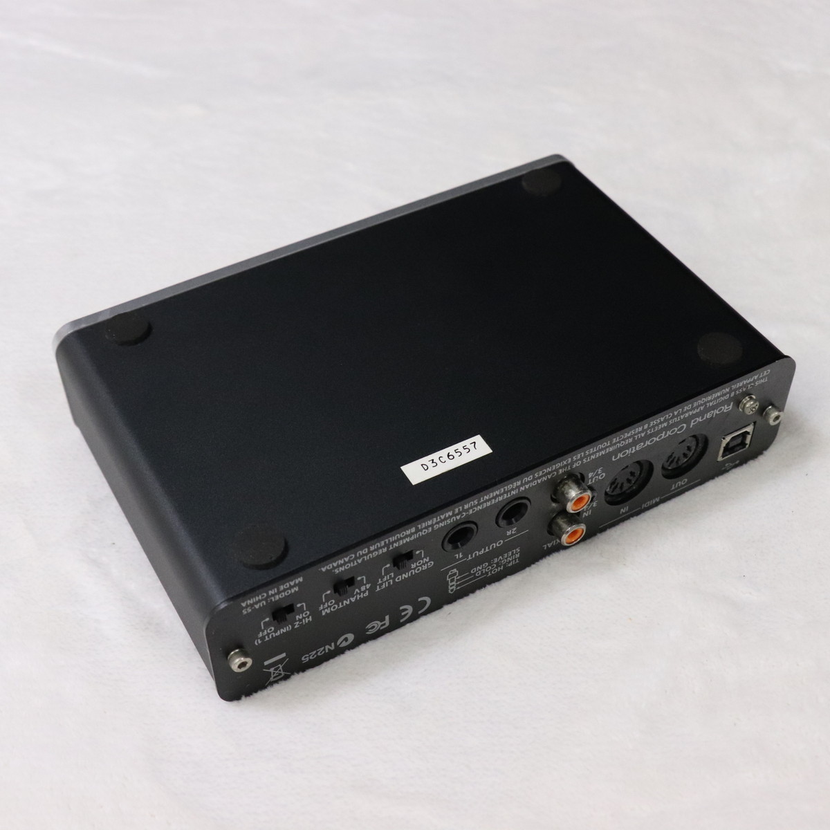 【今月最終にします！値下げしました！！】Roland UA-55 ROLAND ( ローランド ) QUAD-CAPTURE UA-55 オーディオ