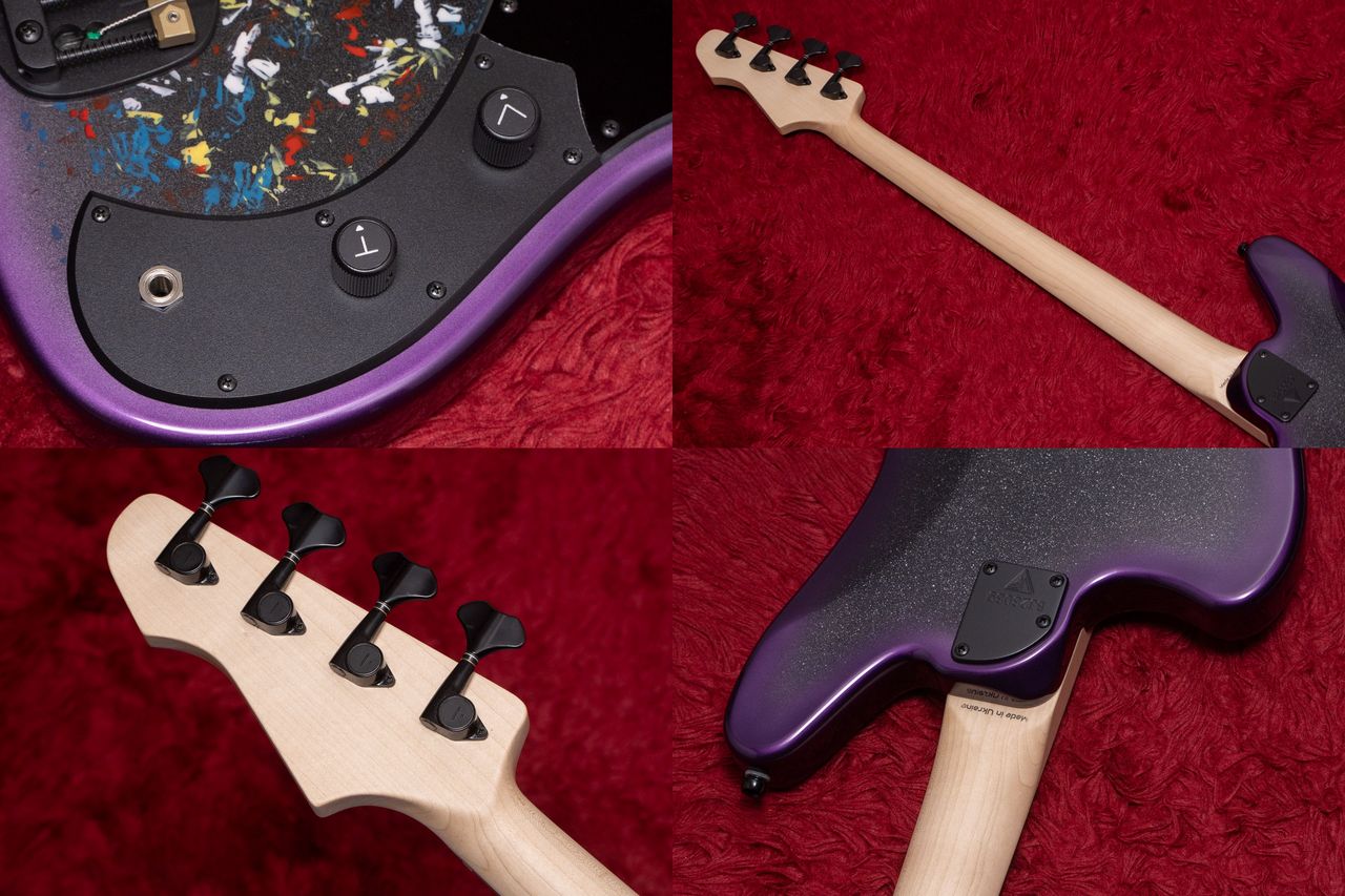 Vee エレキベース 中古】Provision プロビジョン VJB-PS Stack Knob White Blonde