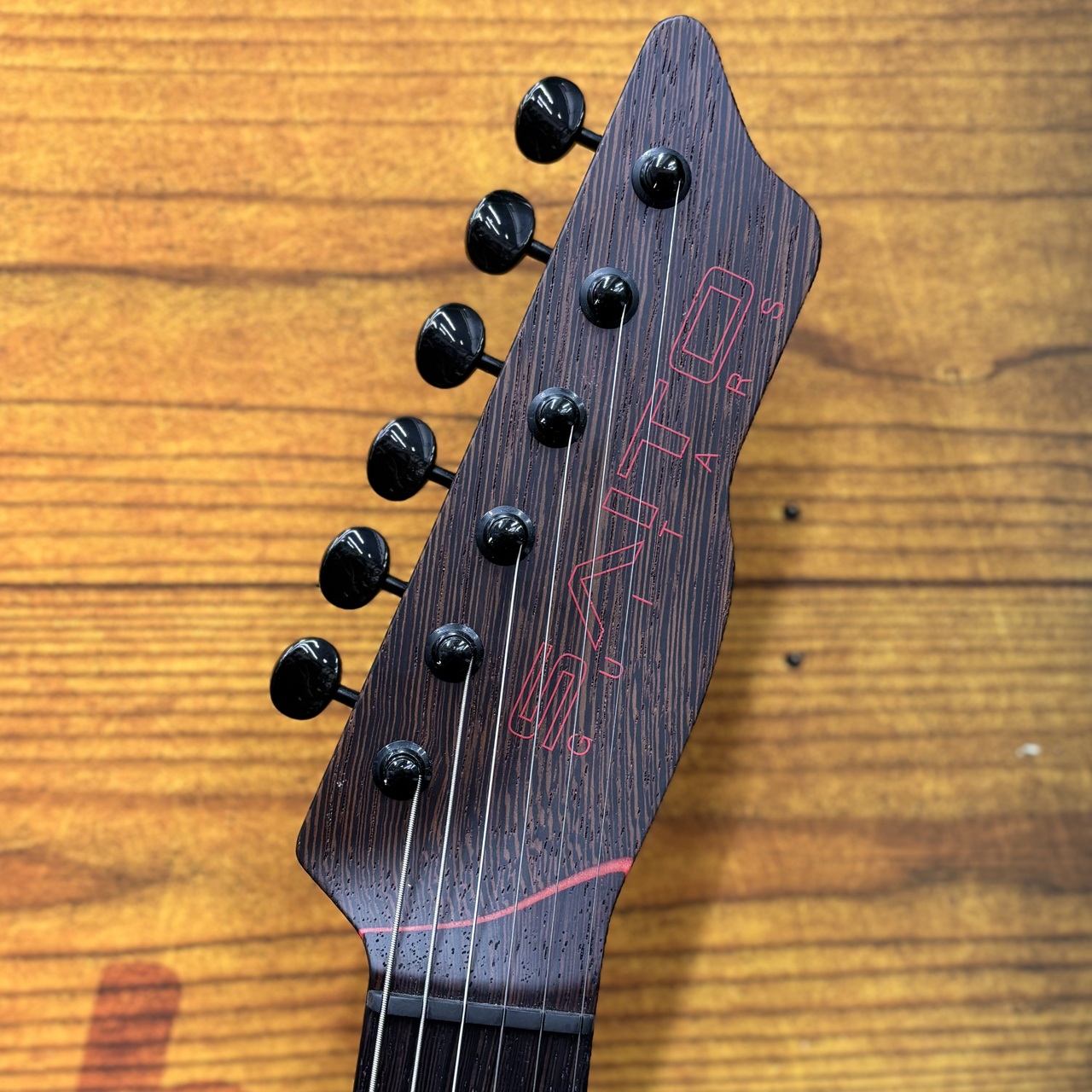 SAITO GUITARS S-622 SSH Wenge Neck & Fingerboard Black 3.25kg