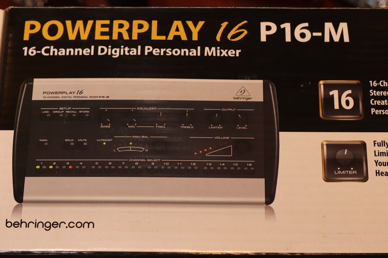 BEHRINGER POWERPLAY P16-M『未開封/未使用品』（中古/送料無料