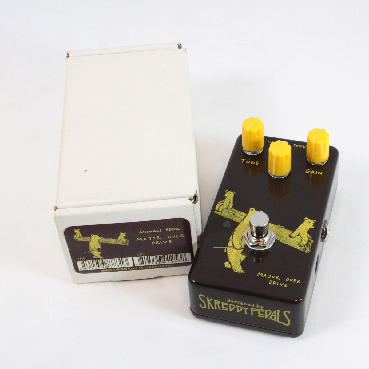 中古　ANIMALS PEDAL MAJOR OVER DRIVE 10%OFF SALE] Animals Pedal Major Overdrive – Animals Pedal USA
