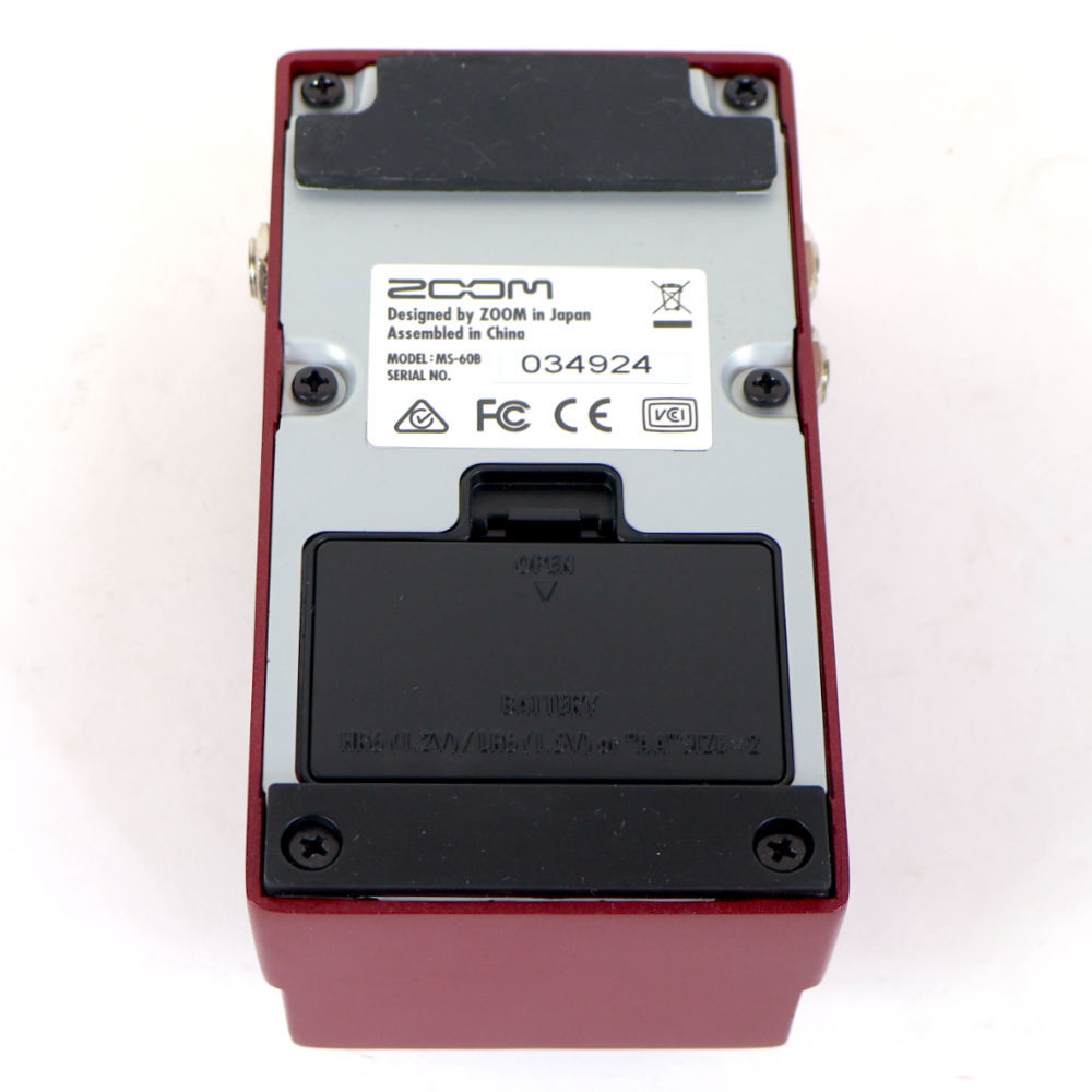 ZOOM 【中古】 ベース用 マルチエフェクター ZOOM MultiStomp MS