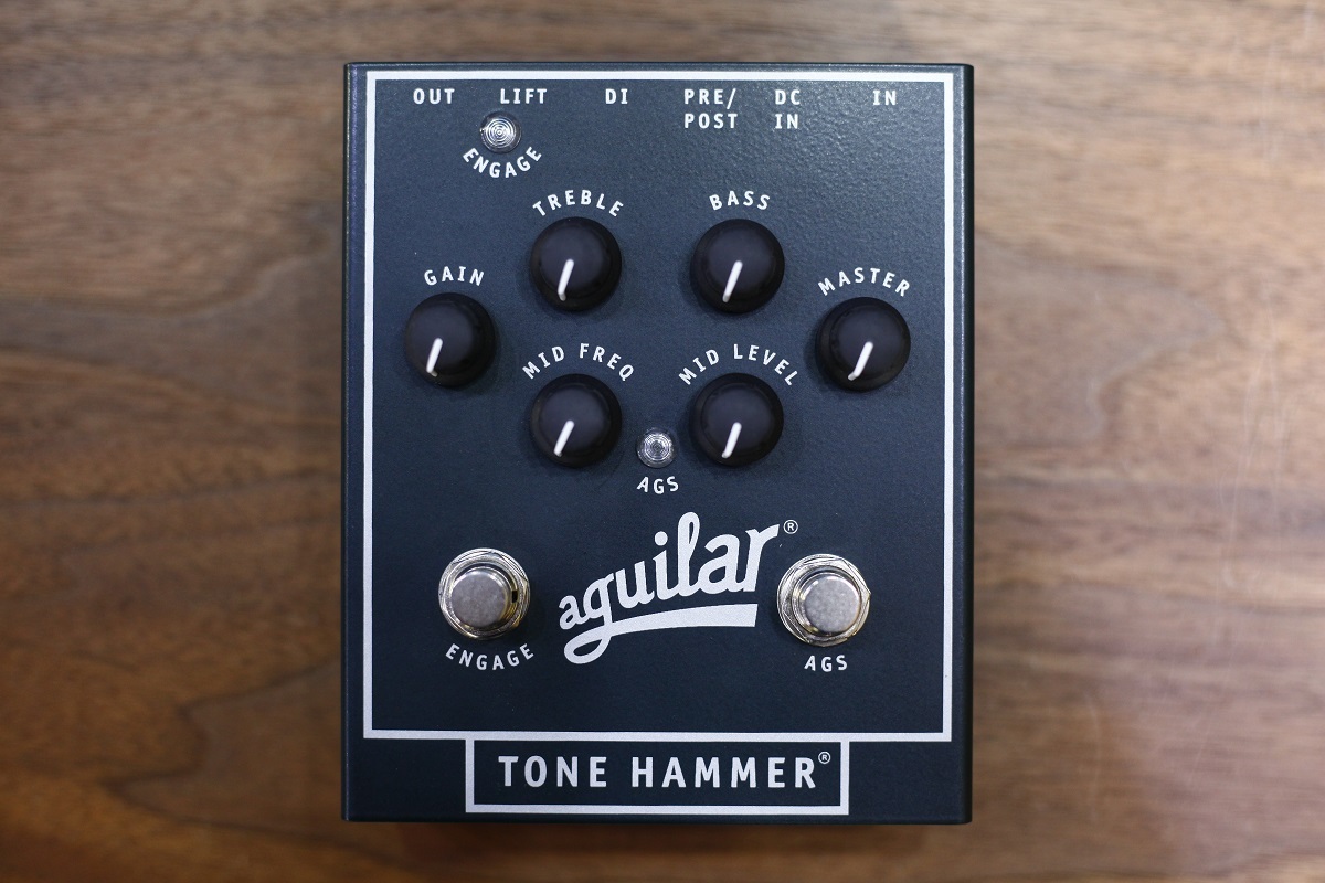 Aguilar (アギュラー) Tone Hammer 純正アダプター付き