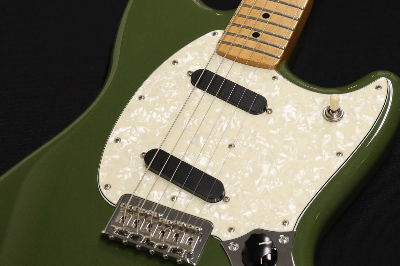 Fender Player Mustang Olive （中古/送料無料）【楽器検索